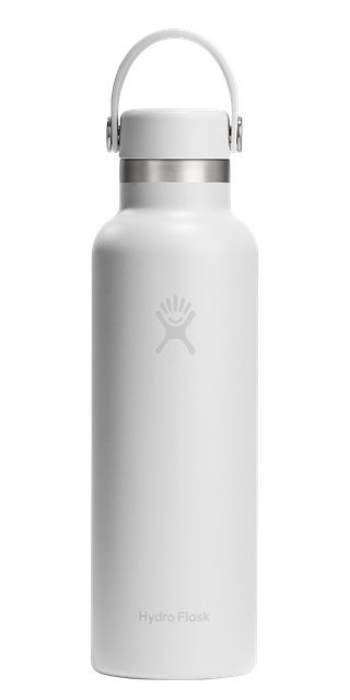 21 OZ STANDARD FLEX CAP WHITE