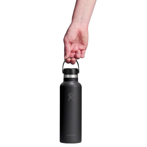 21 OZ STANDARD FLEX CAP BLACK